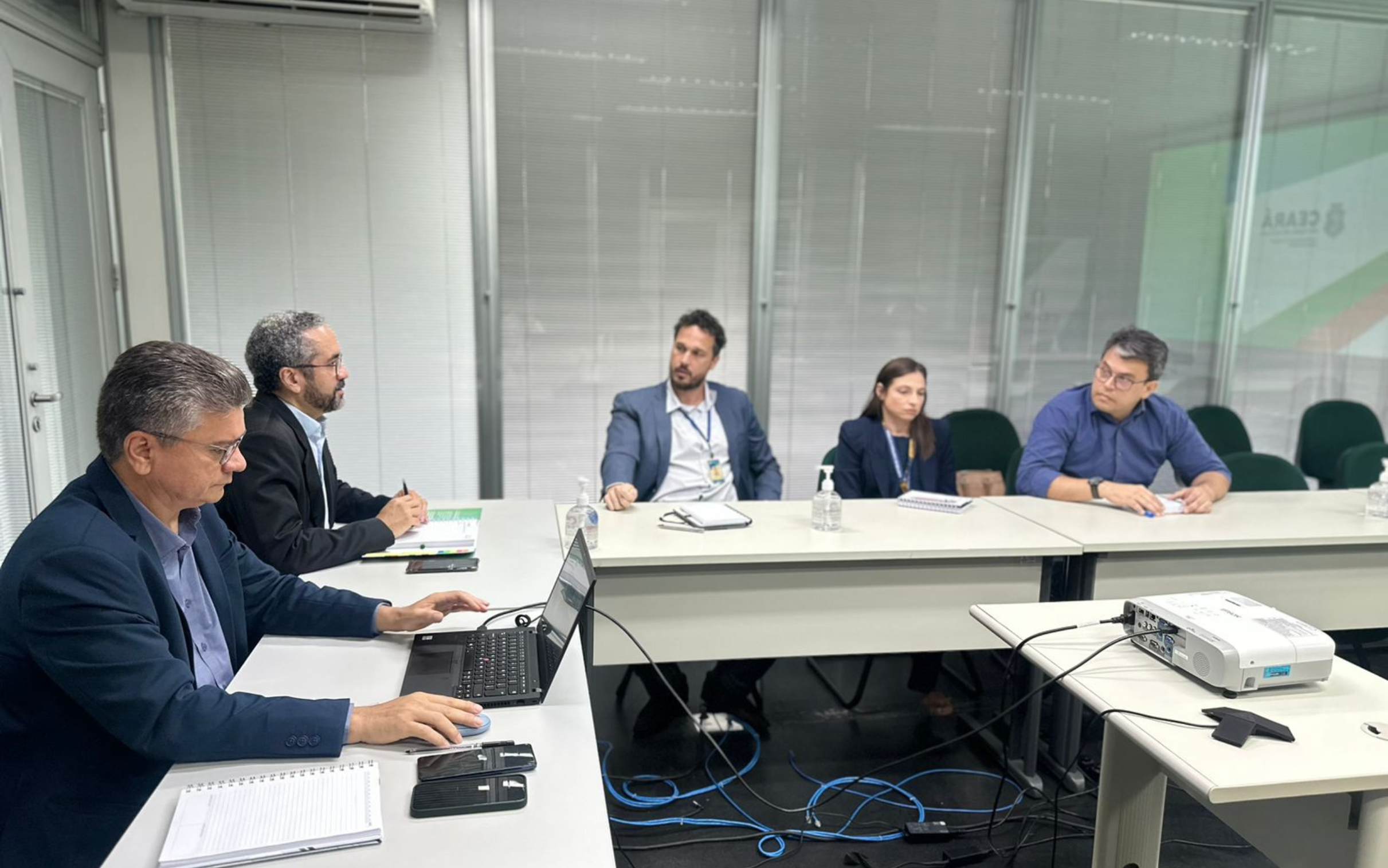 CGE recebe visita da Secretaria de Controle Externo do TCE/CE
