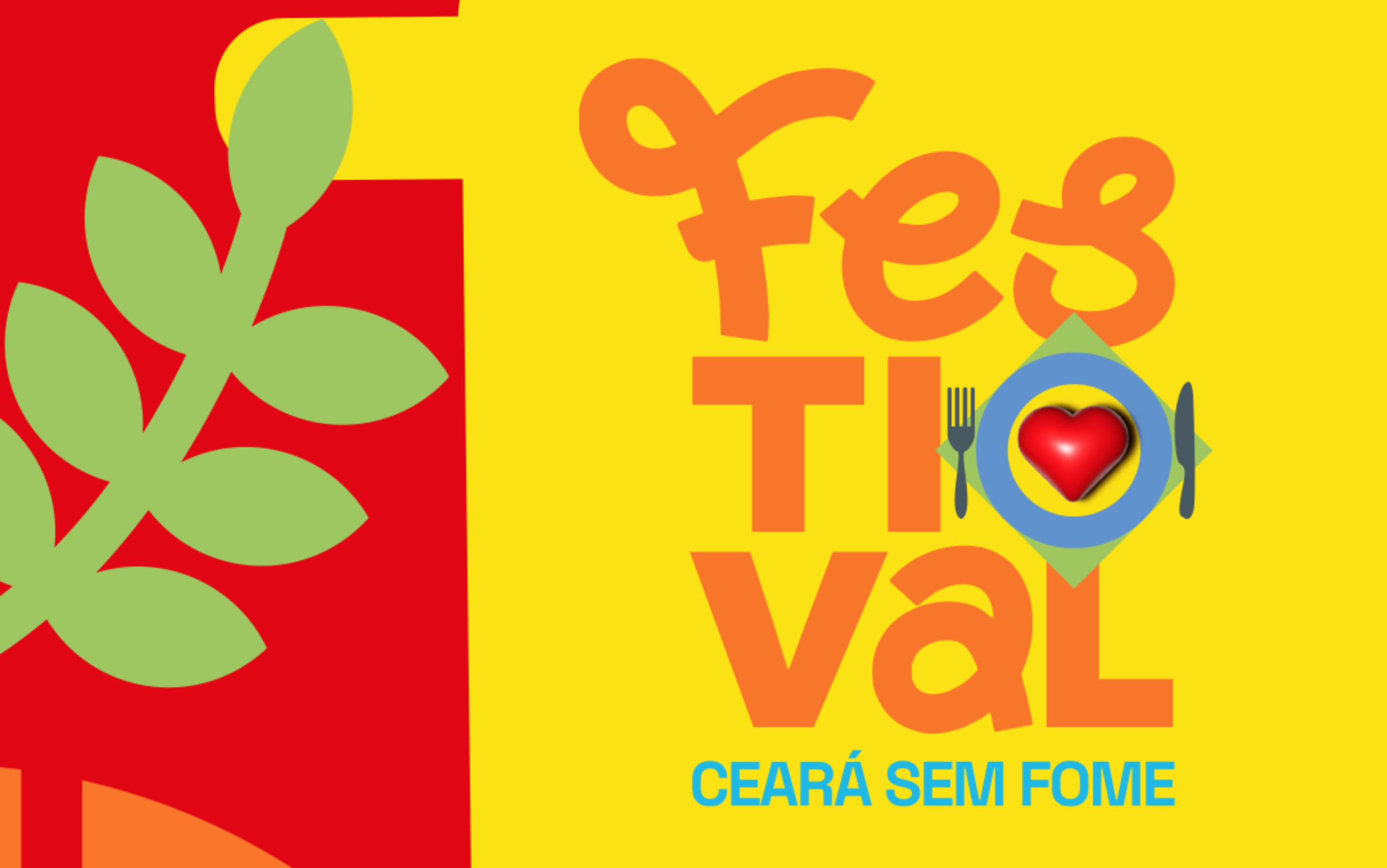 Quase chegando o grande dia do Festival Ceará Sem Fome!