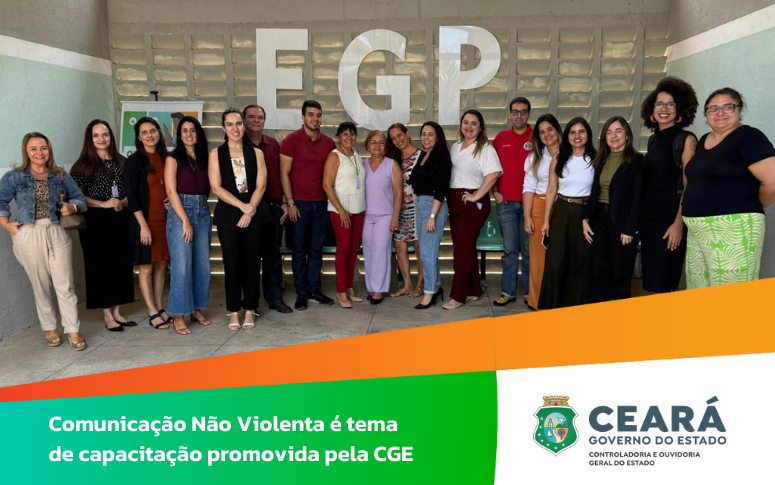 Comunicação Não Violenta é tema de capacitação promovida pela CGE