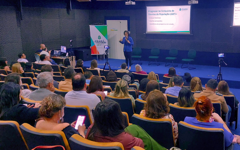 Palestra Direitos e Cidadania LGBTI+ marca a IV Reunião da Rede de Ouvidorias do Estado do Ceará