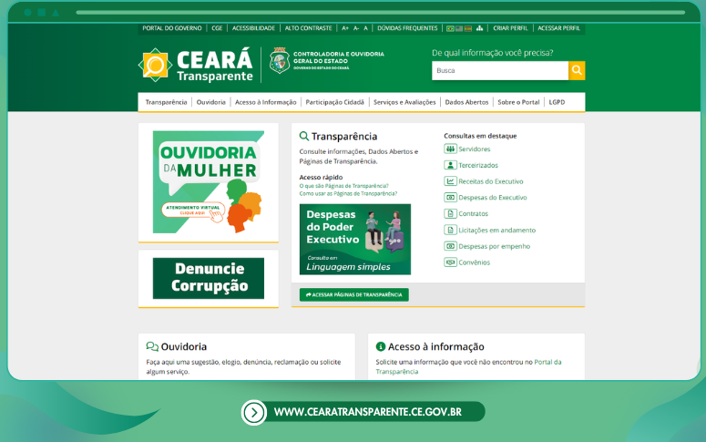 Linguagem Simples: A nova abordagem da consulta de despesa do Poder Executivo no Ceará Transparente