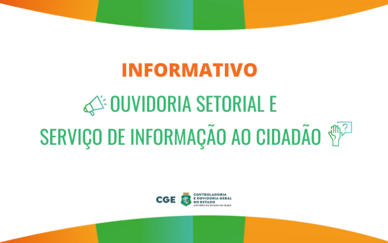 Ouvidoria Setorial e Serviço de Informação ao Cidadão da CGE divulgam dados do 3° trimestre de 2024