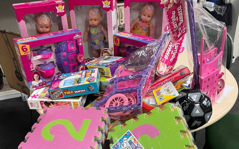 CGE arrecada 130 brinquedos para a Campanha de Natal Ceará Sem Fome