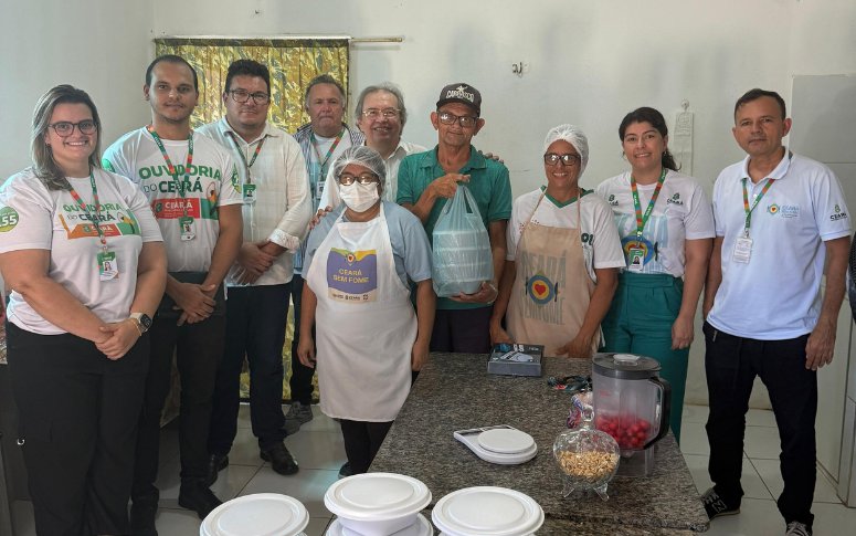 CGE realiza escutas com beneficiários e profissionais em Cozinhas Solidárias de Aracati e Cascavel