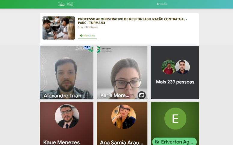 Terceira turma do curso de Responsabilização Contratual é concluída com servidores estaduais