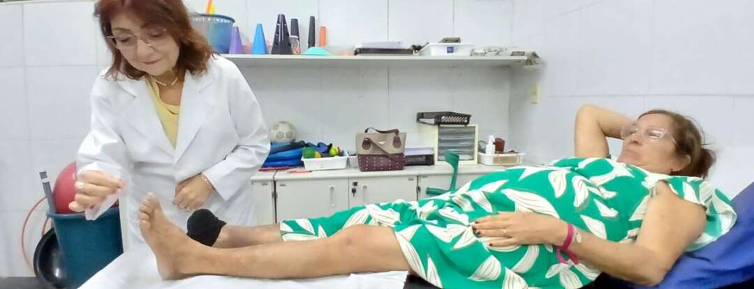 Fisioterapia no CIDH foca no tratamento de dores e de neuropatia; condição decorrente da diabetes causa dormência nas extremidades do corpo