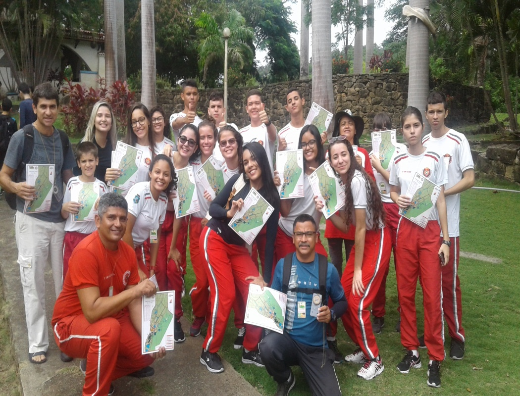 CMCB PARTICIPA DO TREINO DE ORIENTAÇÃO NO IPARK