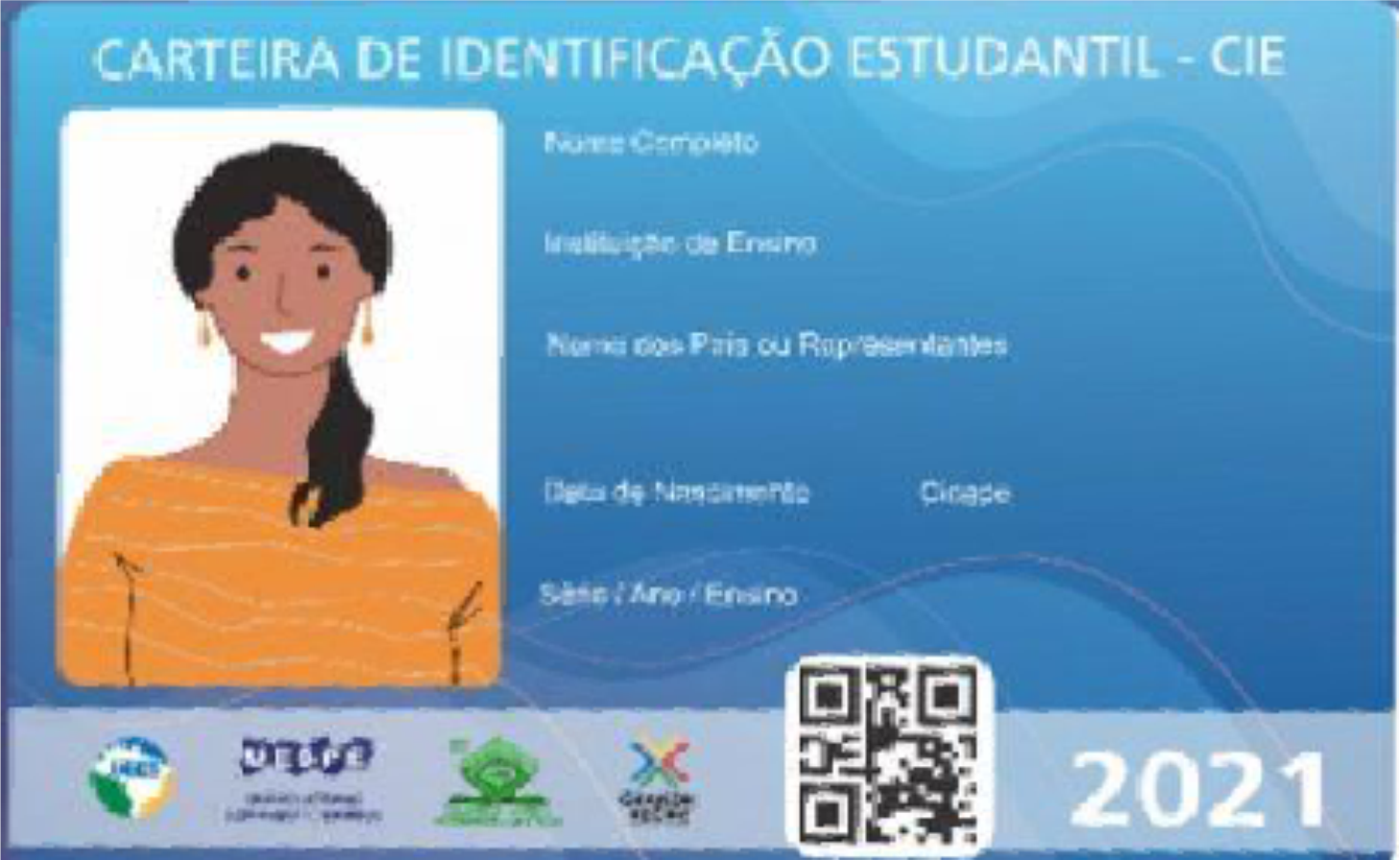 Carteiras de estudante de 2021
