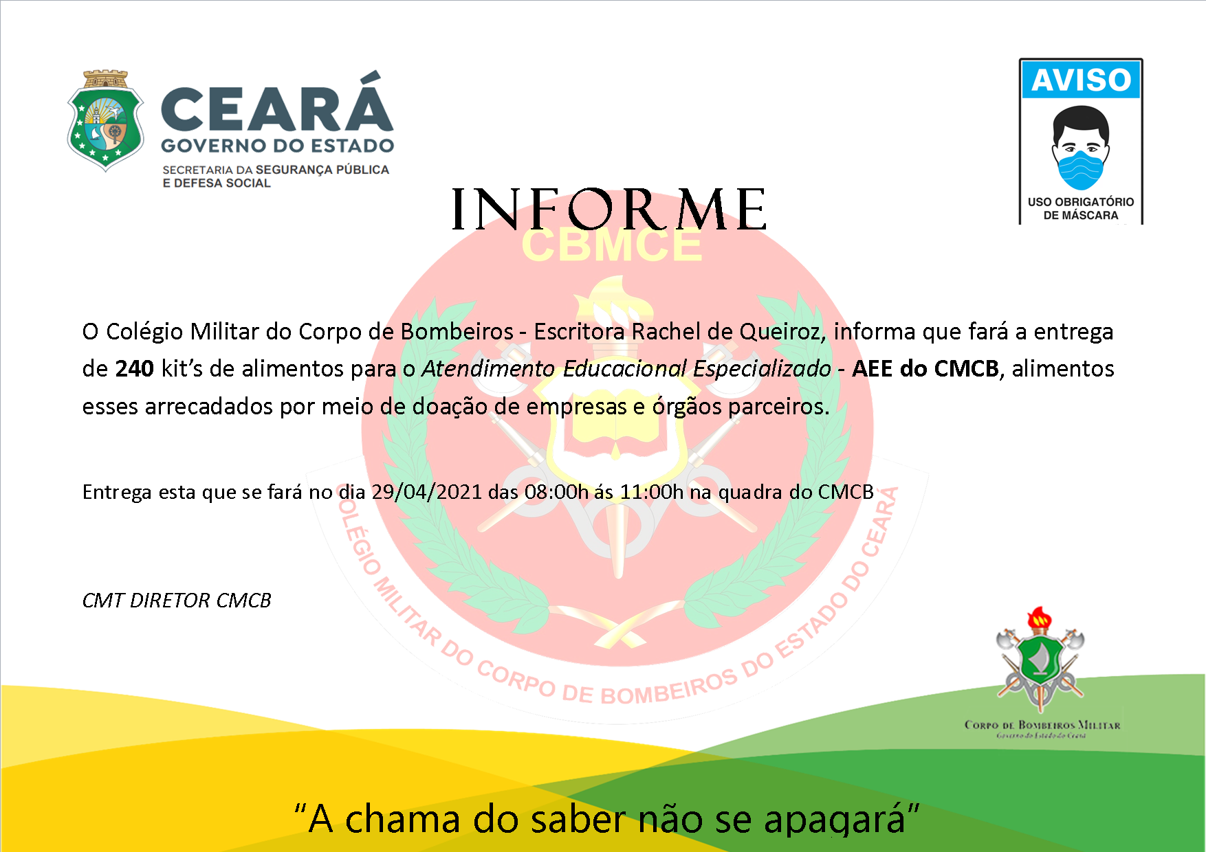 Entrega de 240 kit’s de alimentos