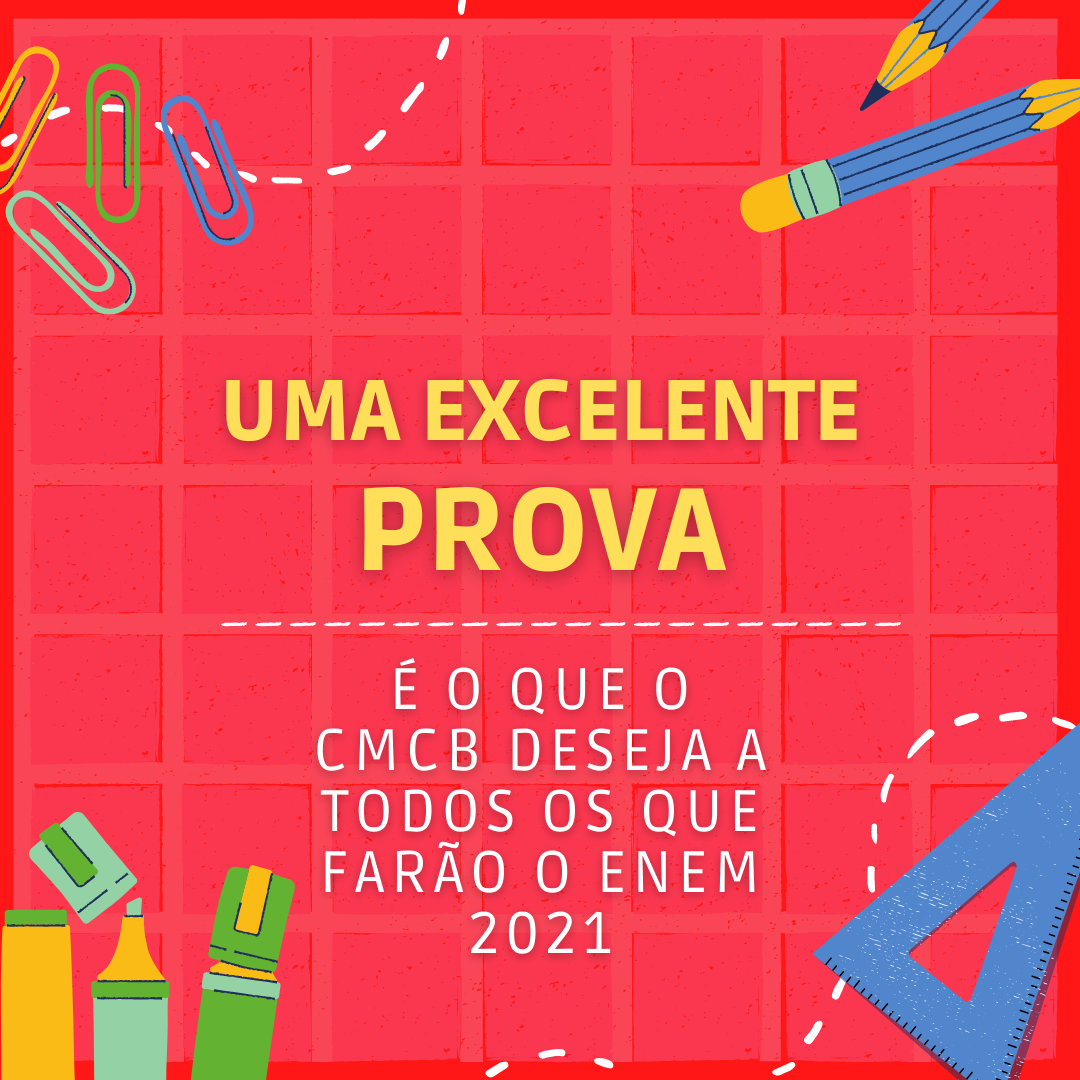 Boa prova neste domingo!