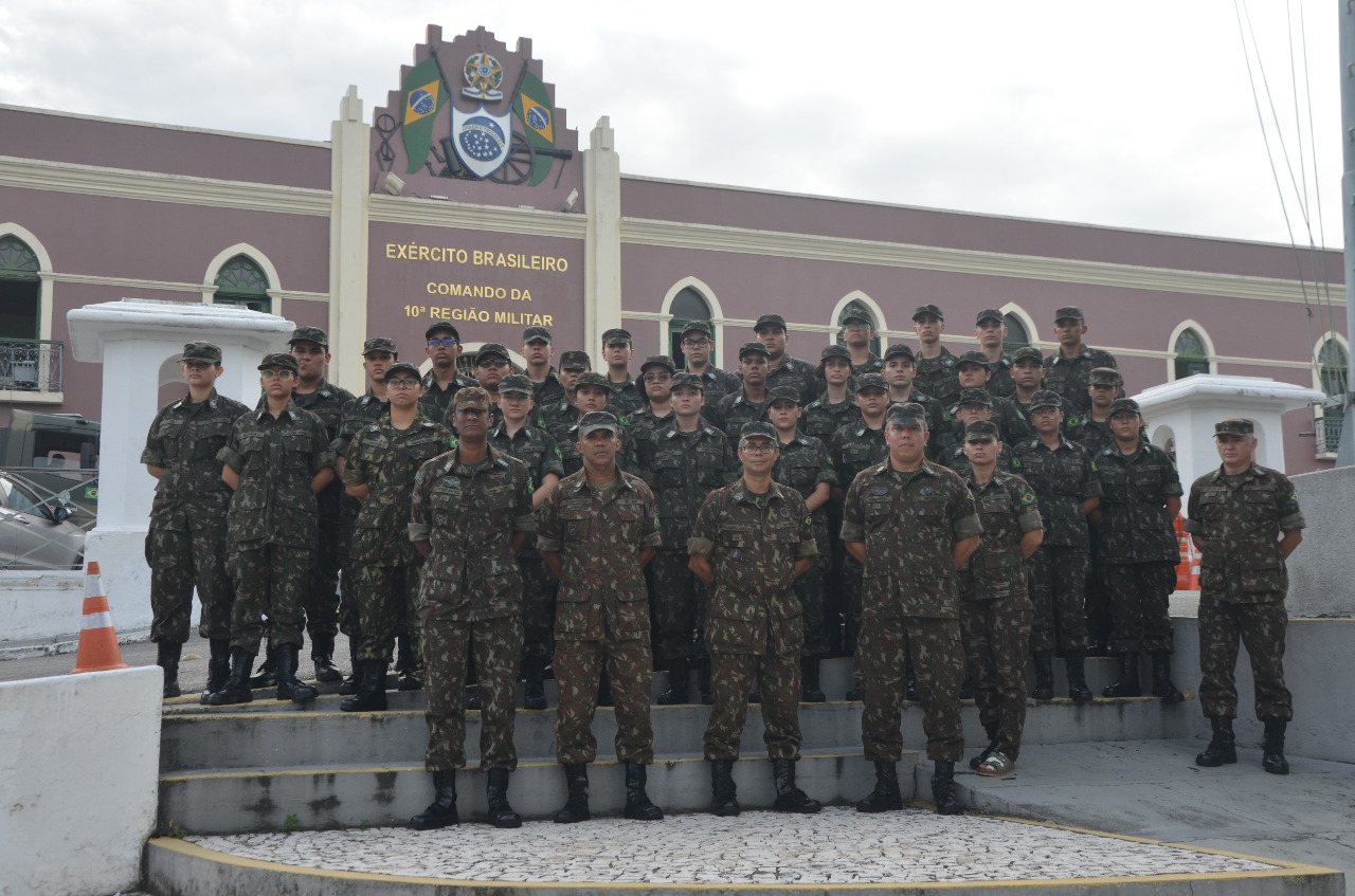 EsIM tem instrução de armamentos na 10ª Região Militar