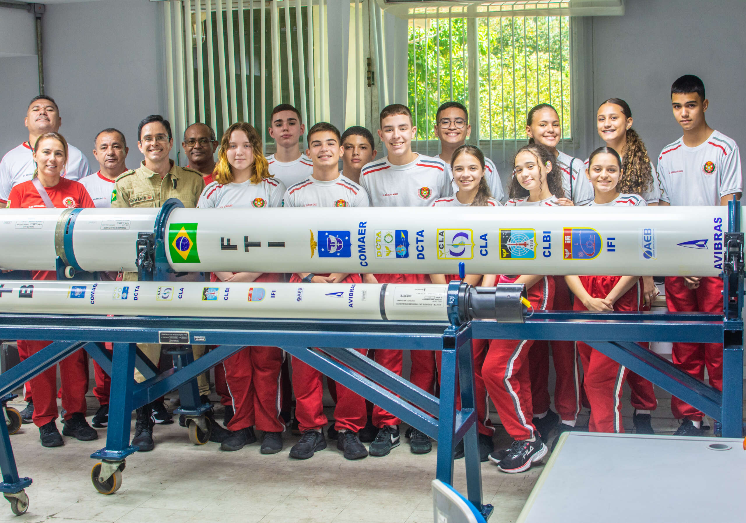 AstroRQ visita o Centro de Lançamento da Barreira do Inferno