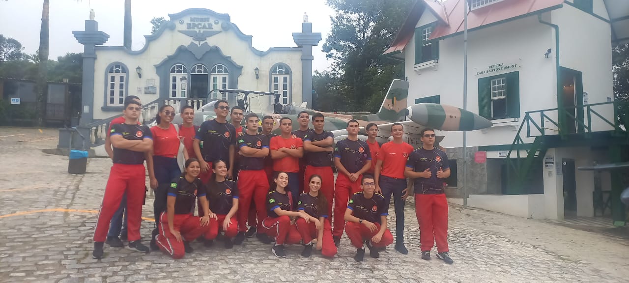CMCB – 1º ano turma ITA visita Museu da EPCAR em Guaramiranga