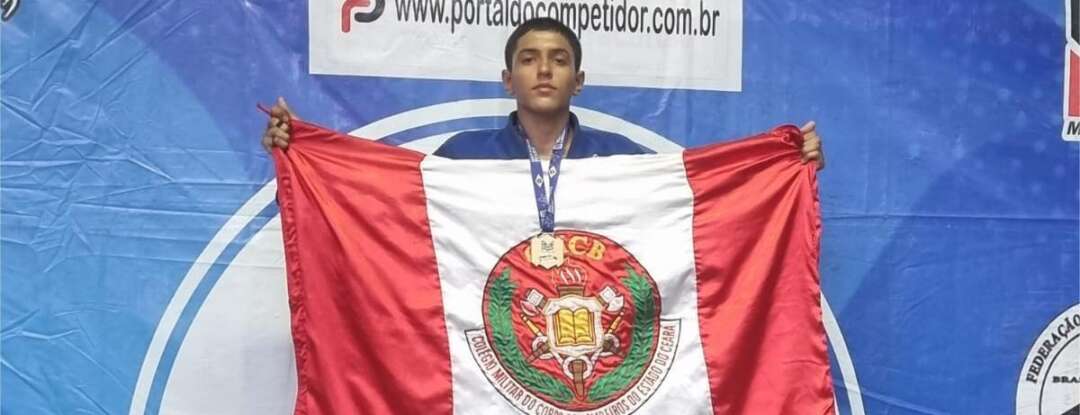 Aluno do CMCB conquista 1º lugar no Campeonato Estadual de Jiu-Jitsu
