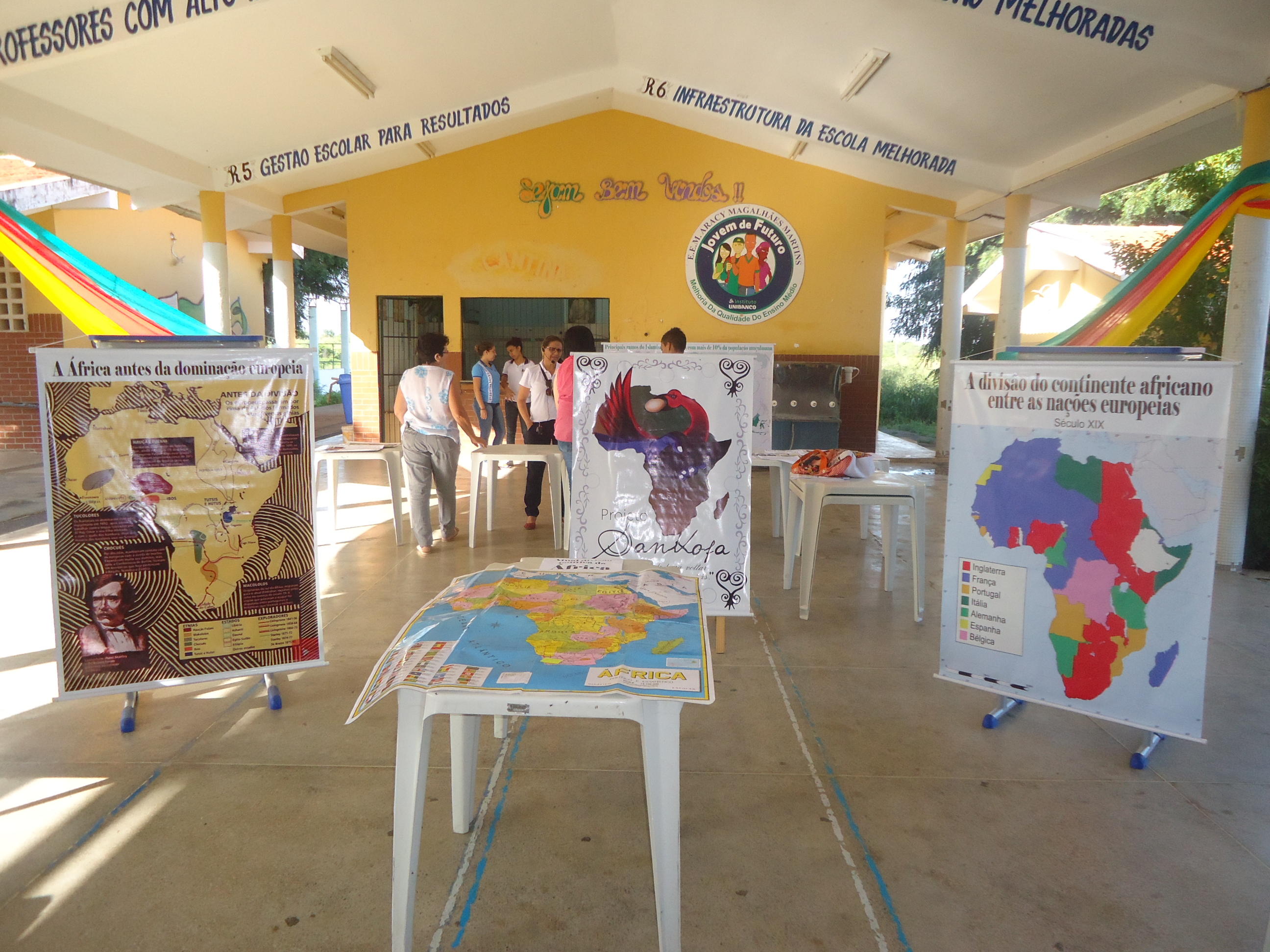 EEEM Aracy Magaçhaẽs Realiza Projeto sobre  História e Cultura dos Povos Africanos
