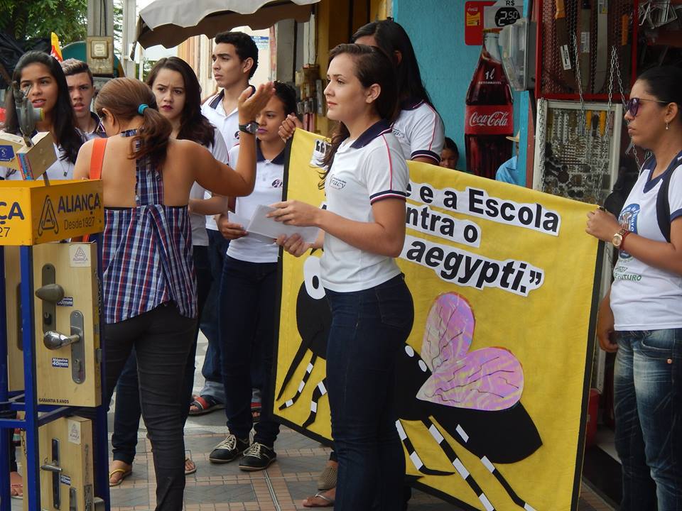 EEM Aracy Magalhães Martins promove ações de combate ao mosquito Aedes Aegypti