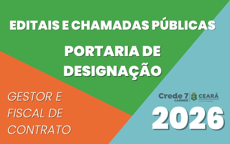 PORTARIA DE DESIGNAÇÃO DE GESTOR E FISCAL DE CONTRATO