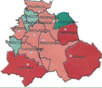 o Maciço de Baturité está mais VERDE