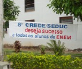 A 8ª CREDE se fez presente nos dois dias do ENEM