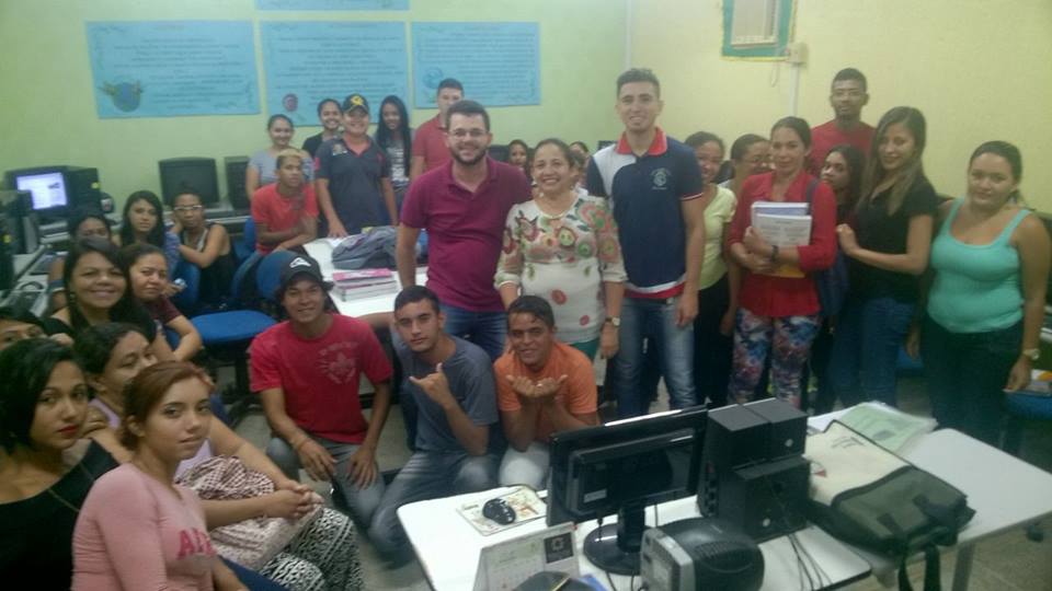Visita as turmas de EJA + Qualificação: EEM Almir Pinto (Aracoiaba) e EEM Danisio Dalton (Barreira)