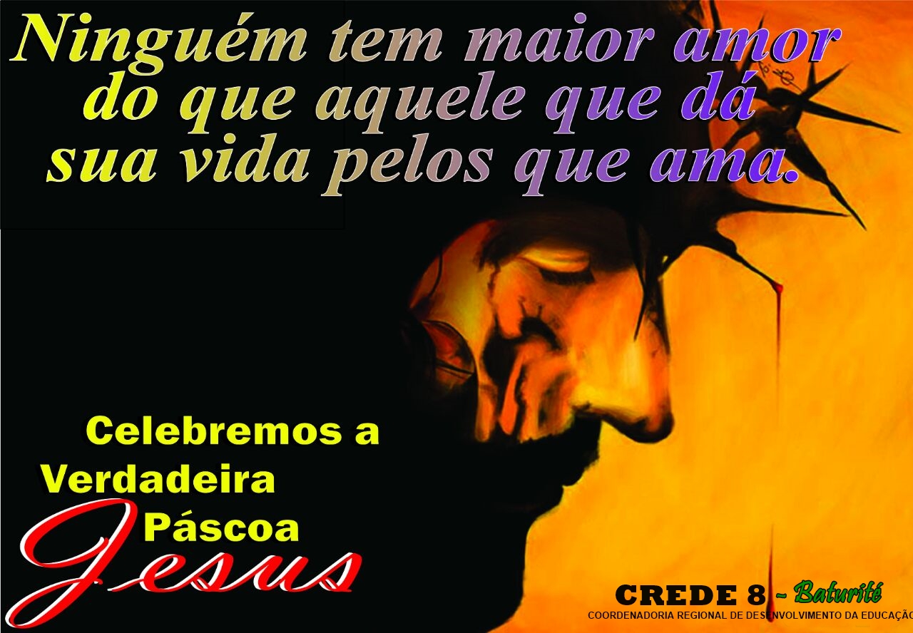 A CREDE 8 – Baturité lhe deseja uma Feliz Páscoa!
