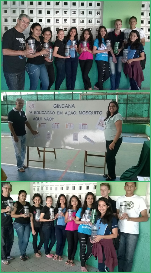 A Educação em ação, mosquito aqui não – EEM Menezes Pimentel – Pacoti-CE.