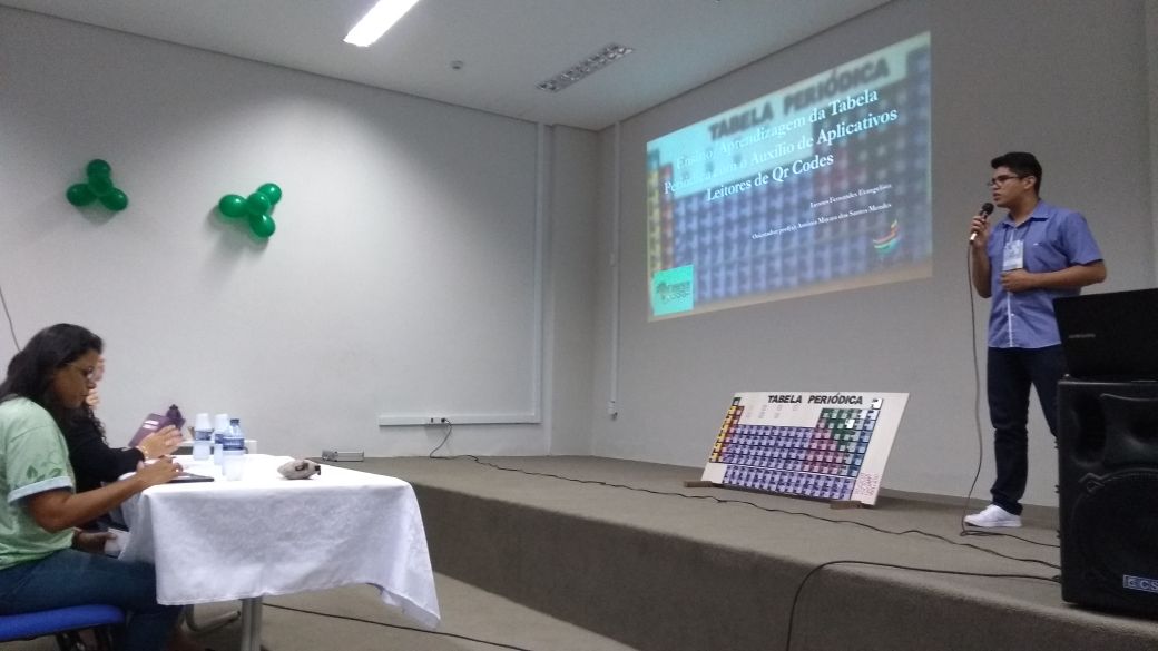 Aluno da EEM Menezes Pimentel tem trabalho premiado na I Semana de Química da UNILAB – I SEQUI