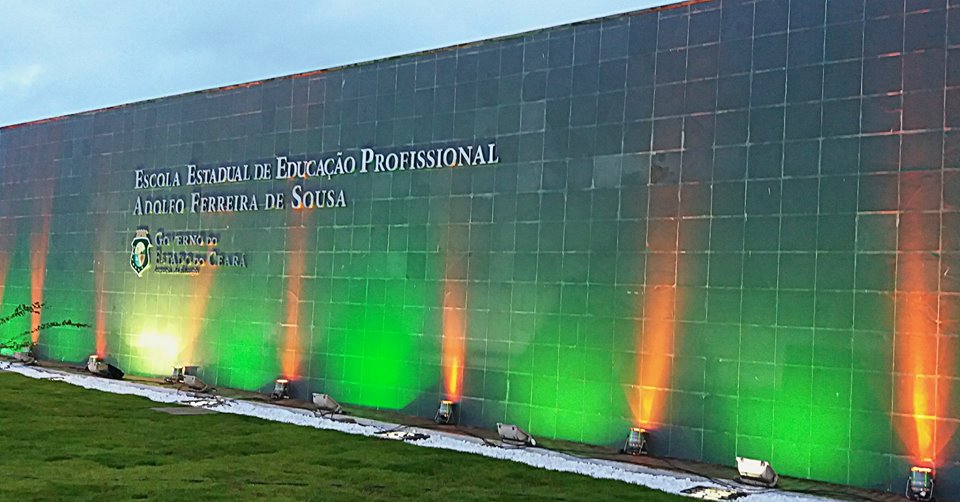 Inauguração da Nova Escola Profissional Adolfo Ferreira de Sousa (Redenção/CE)