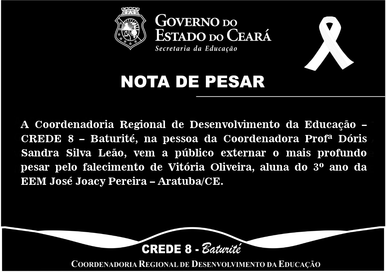 Nota de pesar