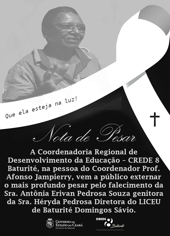 Nota de Pesar