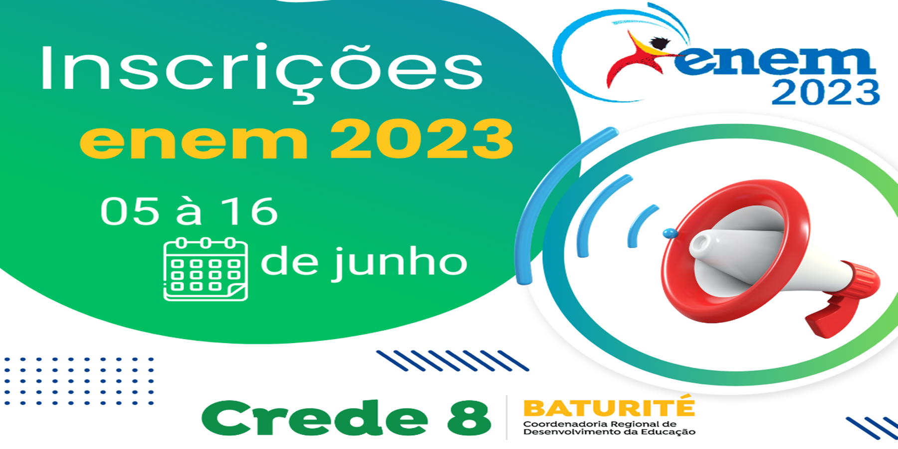 Inscrições enem 2023