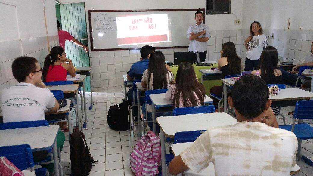 Escolas da CREDE10 fazem adesão ao “ENEM Não Tira Férias”