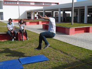 Alunos das EEEP Manuel Abdias Evangelista realizarm no período de 19 a 26 de abril as provas da Fase Escola do Projeto Atleta na Escola
