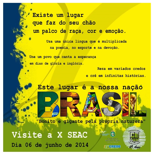 O Colégio Olegário Abreu Memória em Nova Russas convida todos para a SEAC ( Semana de Educação, Artes e Ciências)