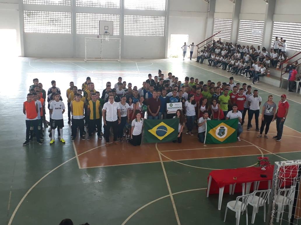 Abertura dos Jogos Interclasse Fase I – EEEP PROFESSORA MARIA ALTAIR AMÉRICO SABÓIA