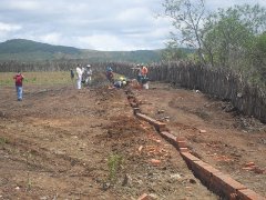 INICIADA OBRA DE ESCOLA NO ASSENTAMENTO SALÃO – MOMBAÇA -CE
