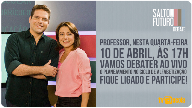 14ª CREDE DIVULGA: SALTO PARA O FUTURO/ TV ESCOLA – DEBATE AO VIVO 10/04/2013