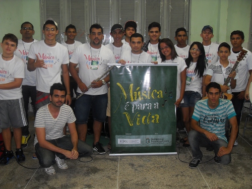 CREDE 14 Realiza Oficina do Projeto Música é para a Vida