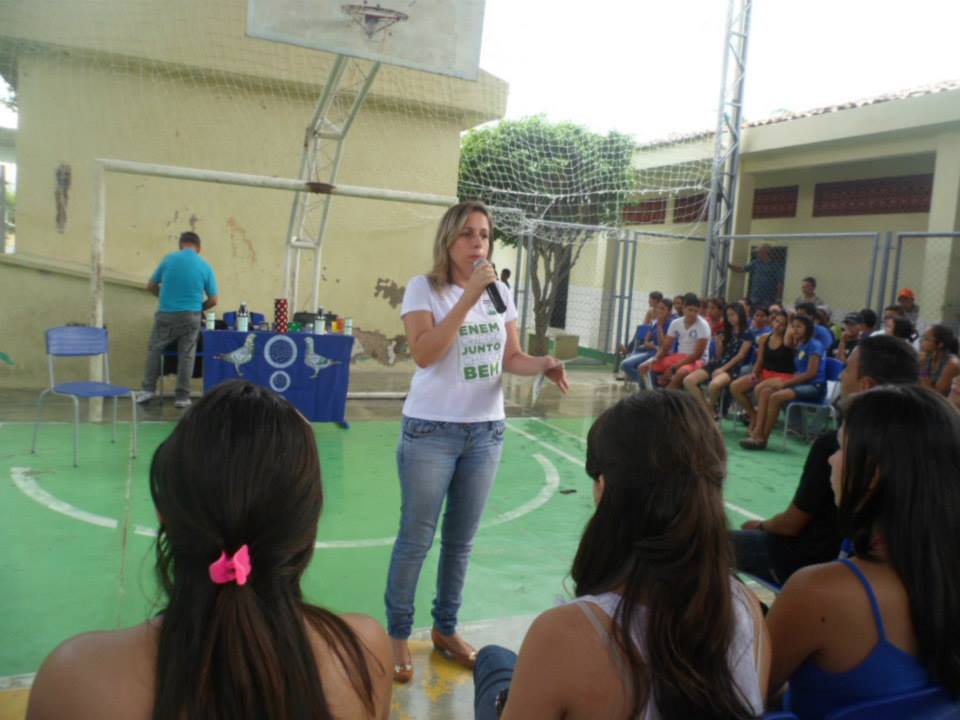 A E.E.F.M Ananias do Amaral Vieira realiza lançamento Oficial ENEM 2014