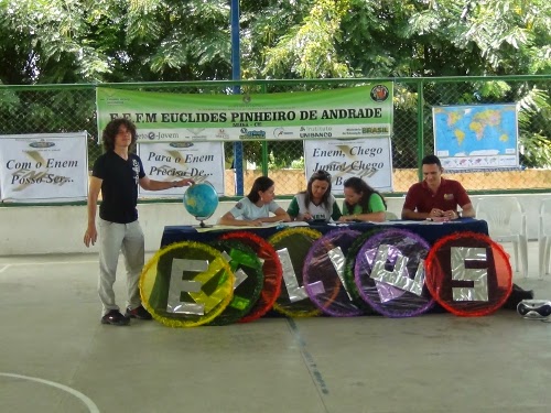 A E.E.F.M Euclides P. de Andrade realizou abertura Oficial das Atividades ENEM 2014 Gincana ENEM
