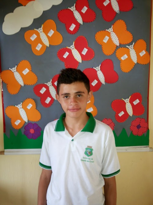 A Escola Fenelon Pinheiro está muito feliz com a conquista do aluno João Victor na Olimpíada de Língua Portuguesa