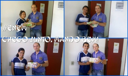 Entrega do # kit ENEM # Liceu de Senador Pompeu