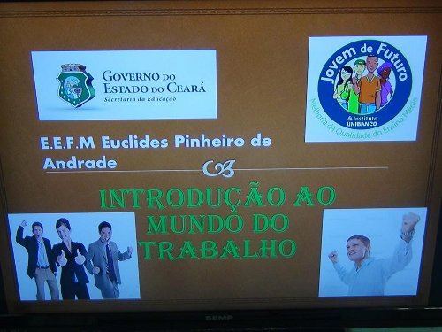 Oficina PJF na EEM Euclides Pinheiro de Andarde