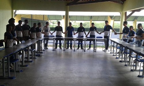 EEM Joaquim Josué da Costa realizou neste dia 22 de abril  Geração da PAZ