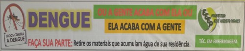 EEEP PROFESSOR JOSÉ AUGUSTO TORRES REALIZOU PREVENÇÃO CONTRA A DENGUE