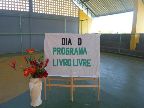 A EEM Joaquim Josué  da  Costa  realizou  dia D Programa  Livro  Livre