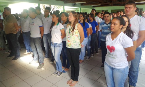 Acolhida Mês de Maio: 3° Ano C de Enfermagem da EEEP Prof. José Augusto Torres