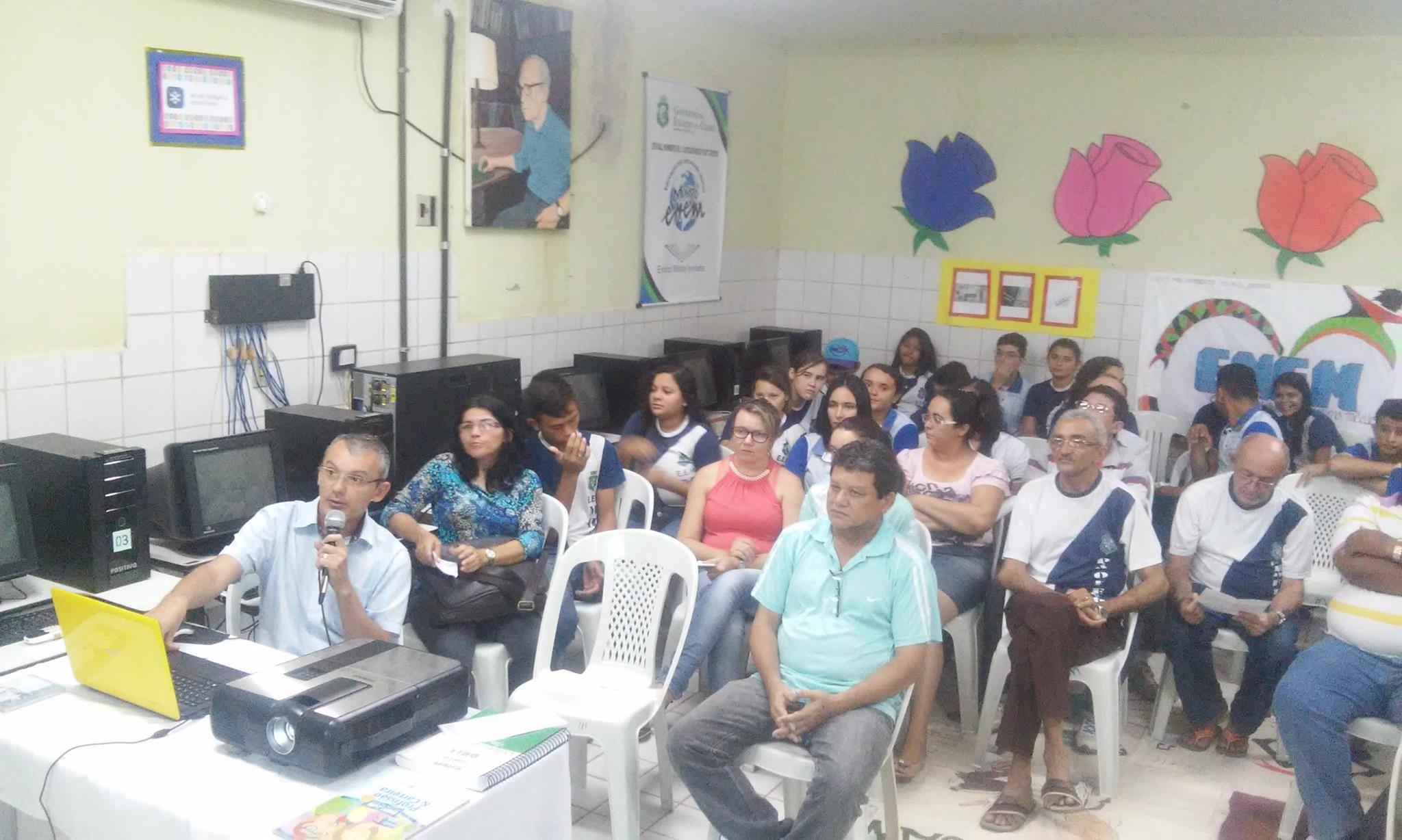 Lançamento do ENEM 2016 na EEM Marechal Humberto de Alencar Castelo Branco
