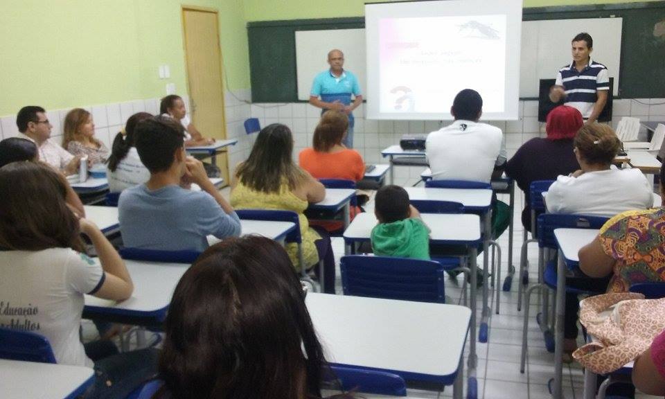 CEJA de Senador Pompeu realiza palestra com a equipe do Núcleo de Apoio à Saúde da Família – NASF, sobre o mosquito Aedes Aegypti.