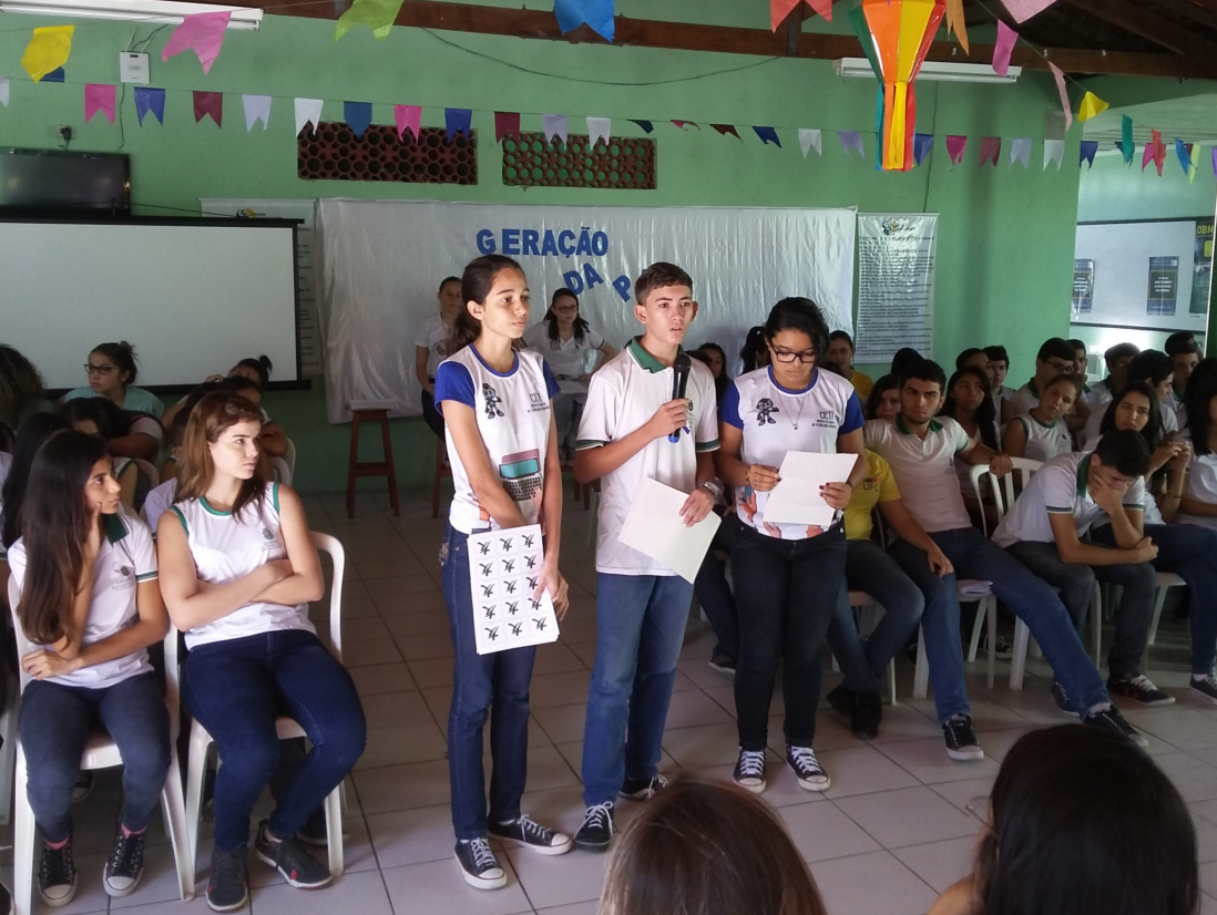 EEEP Professor José Augusto Torres comemora Geração da Paz com temática sobre AMIZADE.